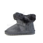 Claude – Bottines Fille en Noir – Image 3