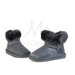 Claude – Bottines Fille en Noir – Image 4