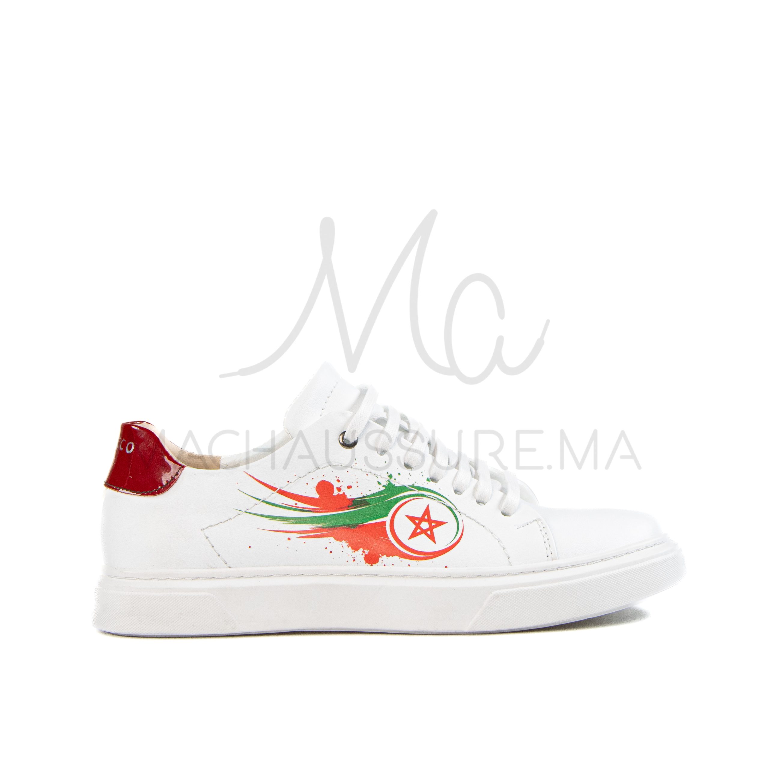 YO-031-CUIRBlanc-40_1 CAN – Baskets en Blanc – Image 1