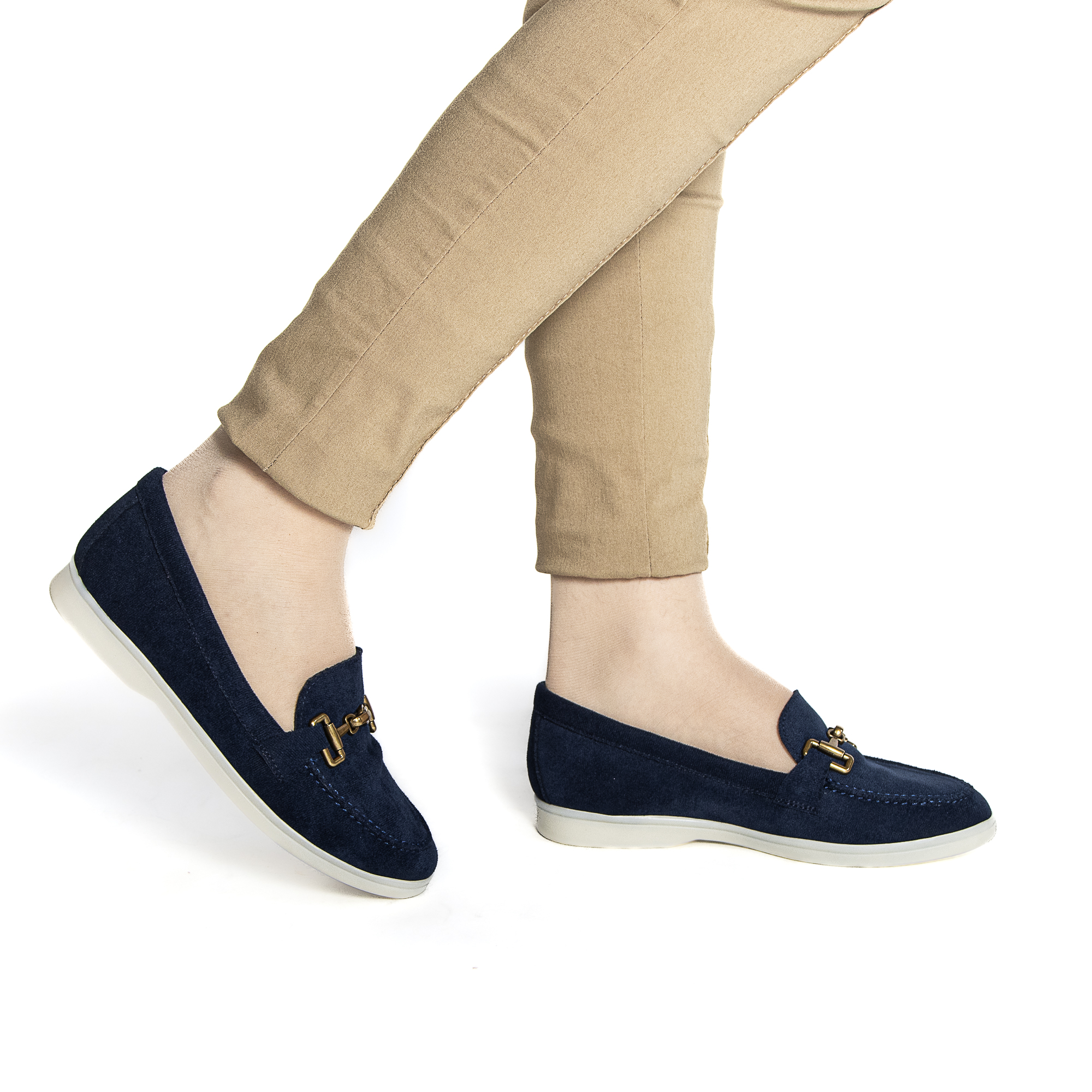 FA-602-FDBleu-36_1 Lorvini – Mocassins Femmes en Bleu – Image 1