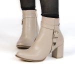 Kalvy – Bottines Femmes en Beige – Image 5