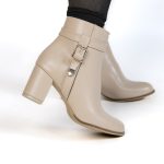 Kalvy – Bottines Femmes en Beige – Image 6