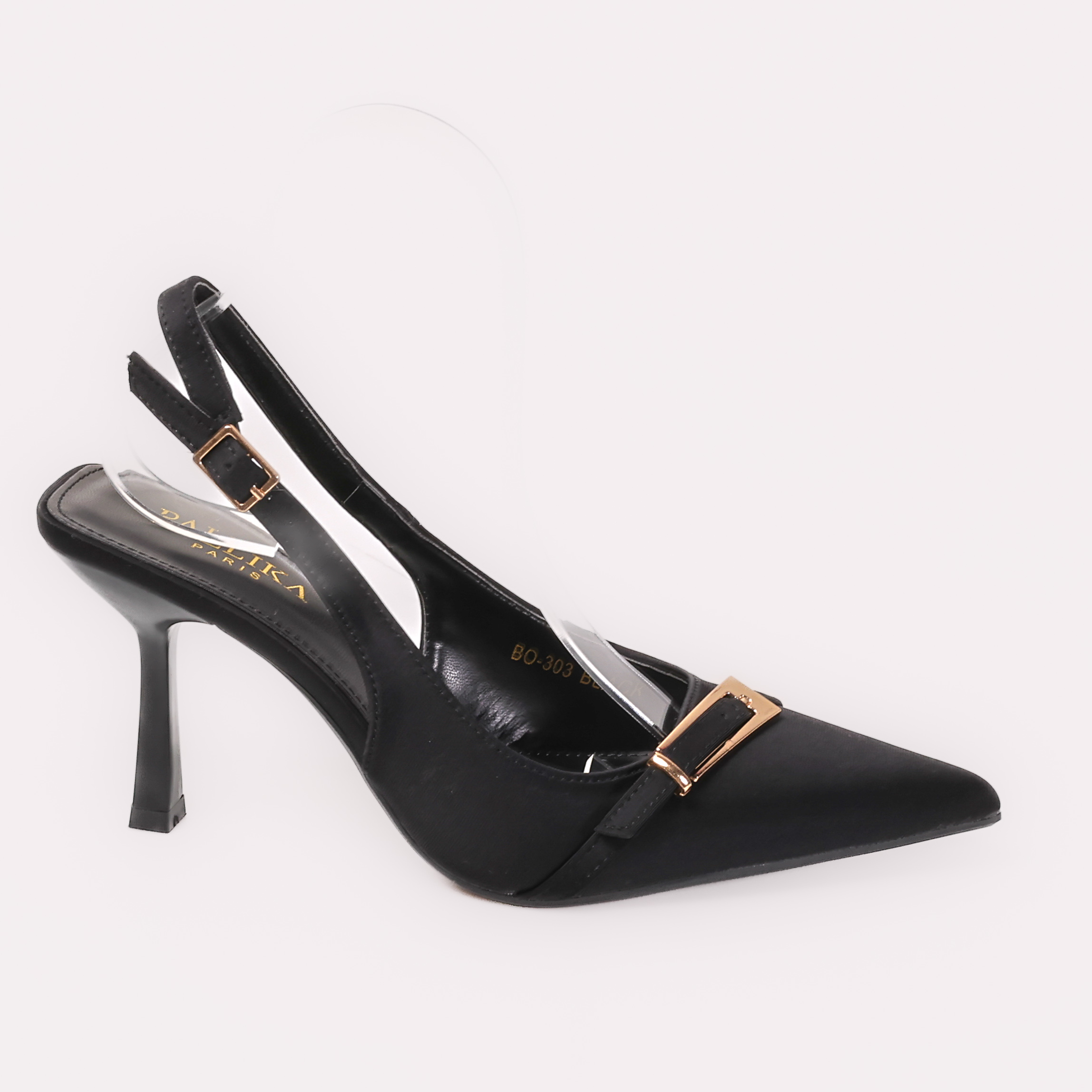 S19-3030-STNoir-1 Aldjya – Escarpins Femmes en Noir – Image 1