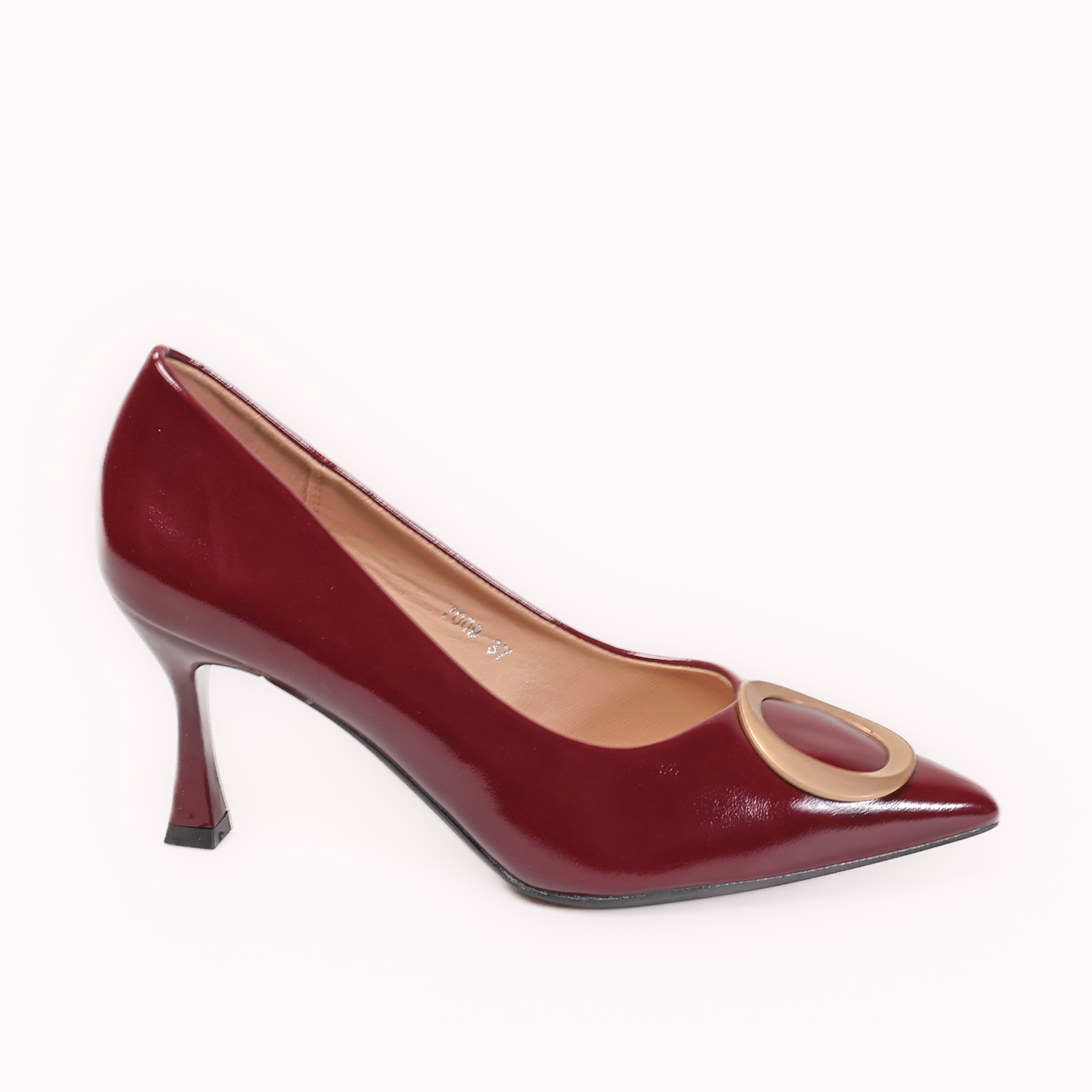 S19-7009-MABordeau-1 DIVA – Escarpins Femmes en Bordeau – Image 1