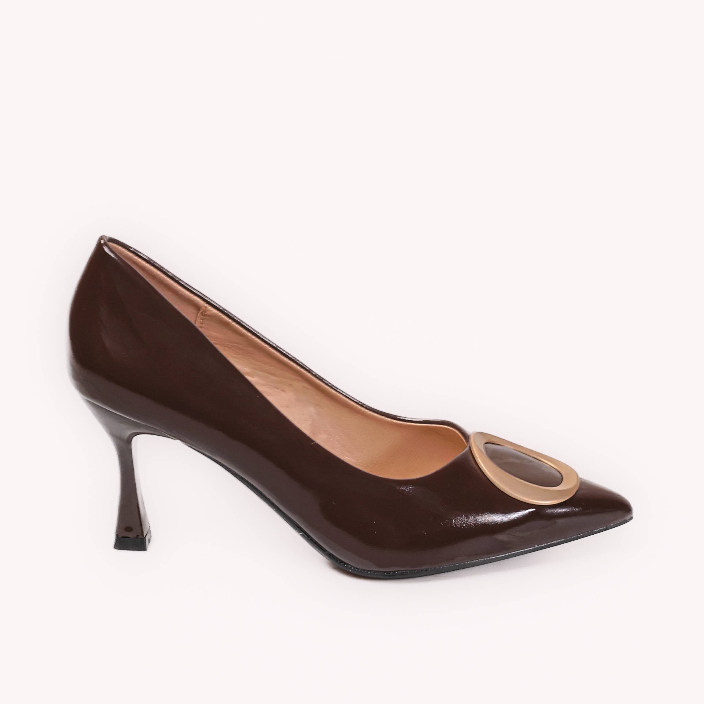 S19-7009-MAMarron-1 DIVA – Escarpins Femmes en Marron – Image 1