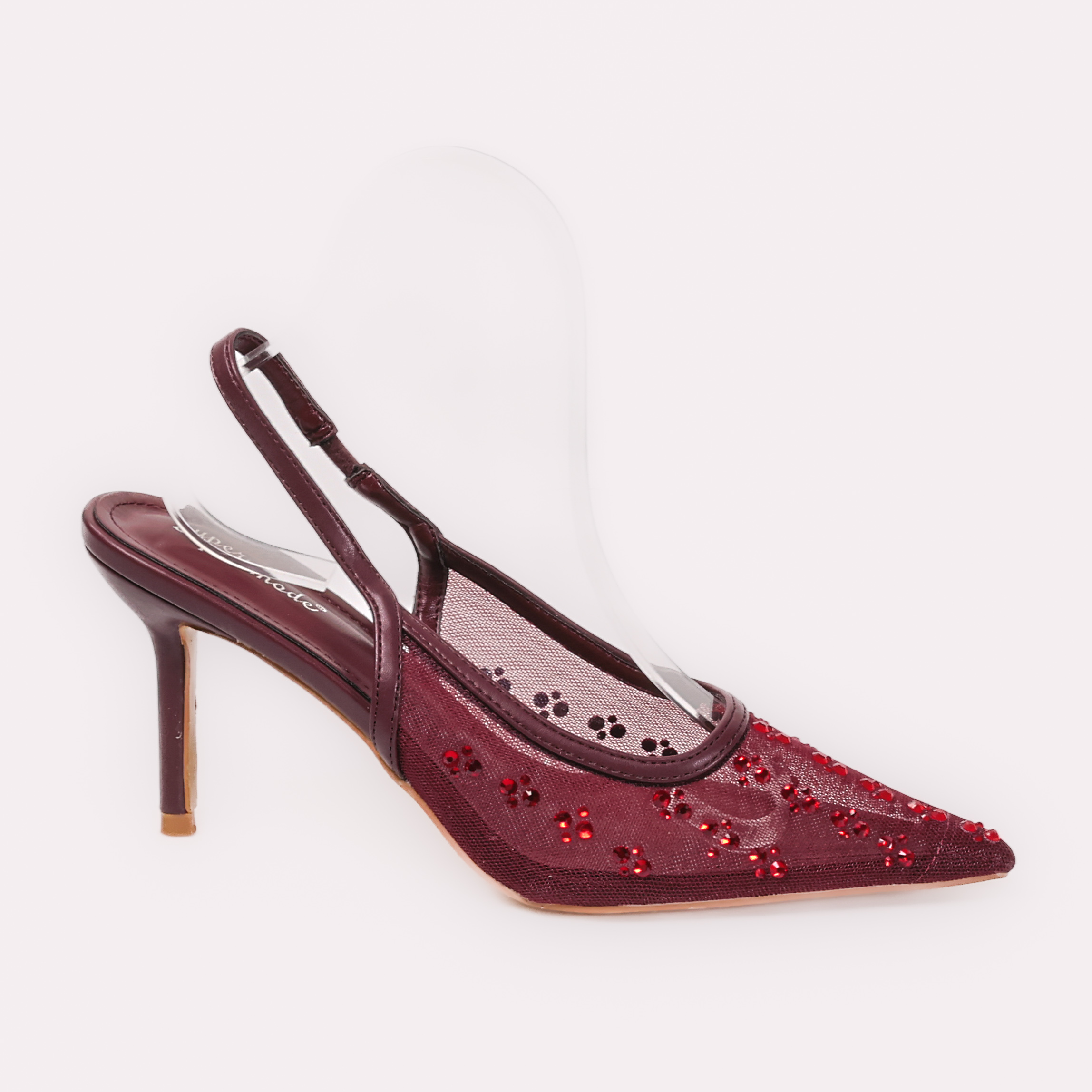 S19-8516-POBordeau-1 Zephyr – Escarpins Femmes en Bordeau – Image 1