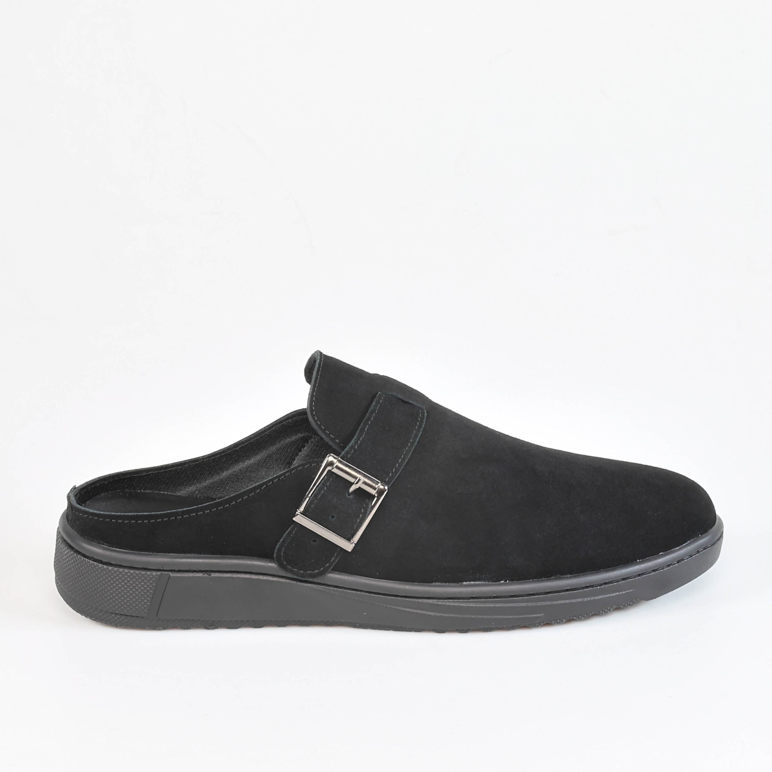 HC-080-DAIMNoir-41-096-89 THOMSEN – Sabots Hommes en Noir – Image 1