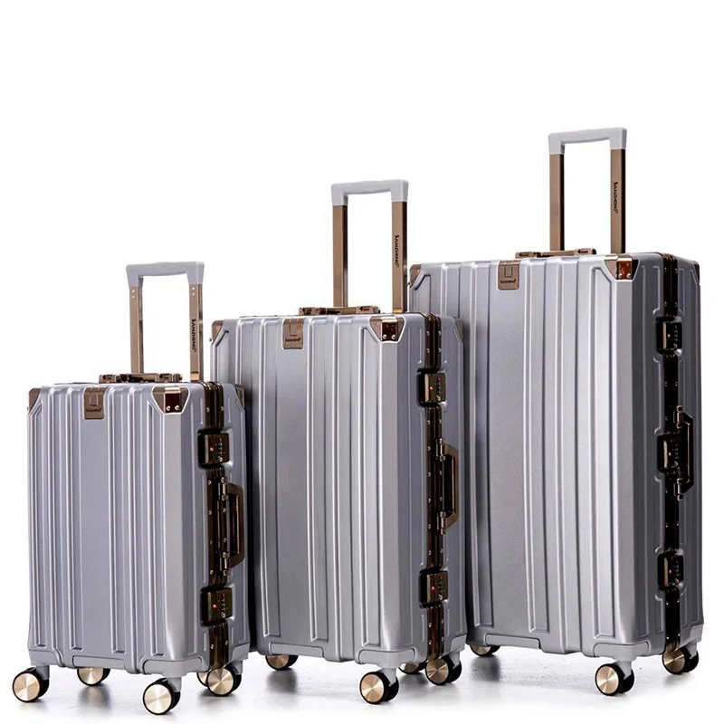 MA-023-PVArgente TravelGo – Valises en Argenté – Image 1
