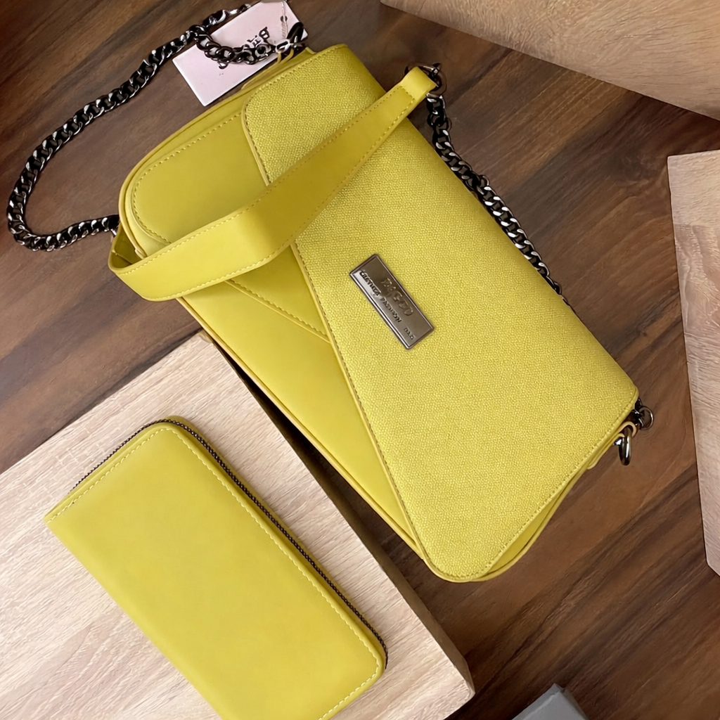 MA-1023-MAJaune Selora – Sac à main en Jaune – Image 1