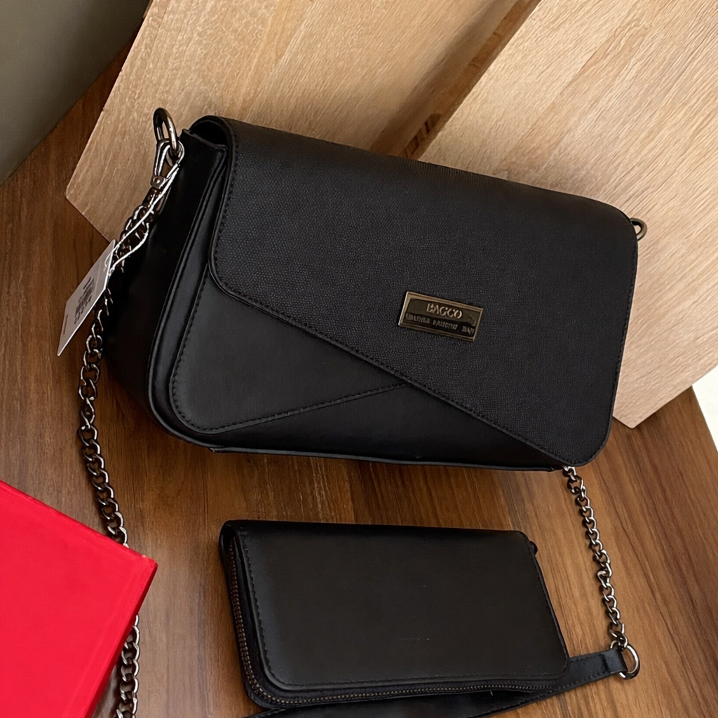 MA-1023-MANoir Selora – Sac à main en Noir – Image 1