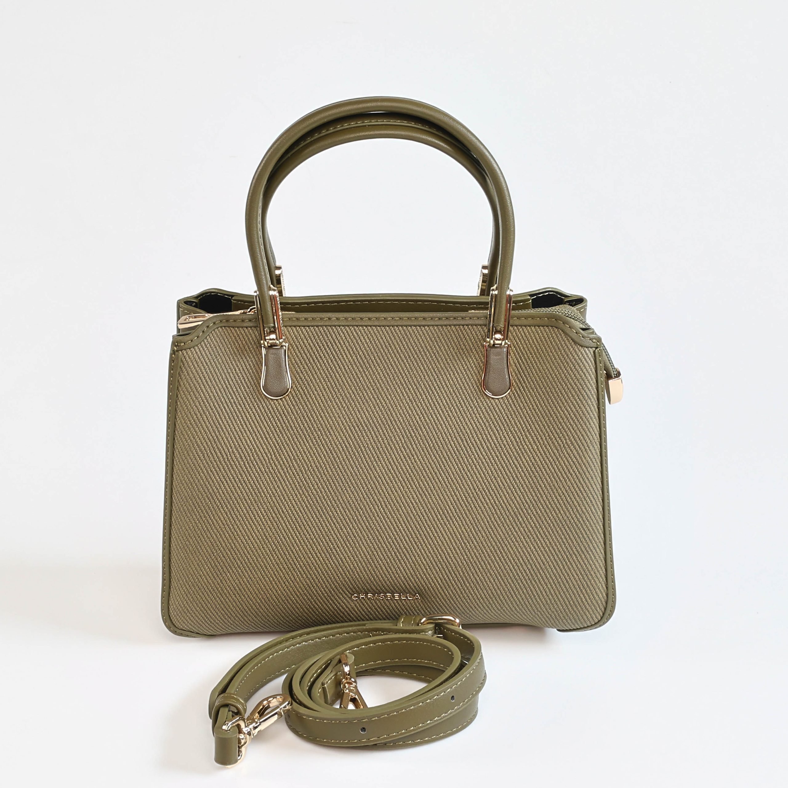 MA-2039-MAVert-065-11-11 Lorina – Sac à main en Vert – Image 1