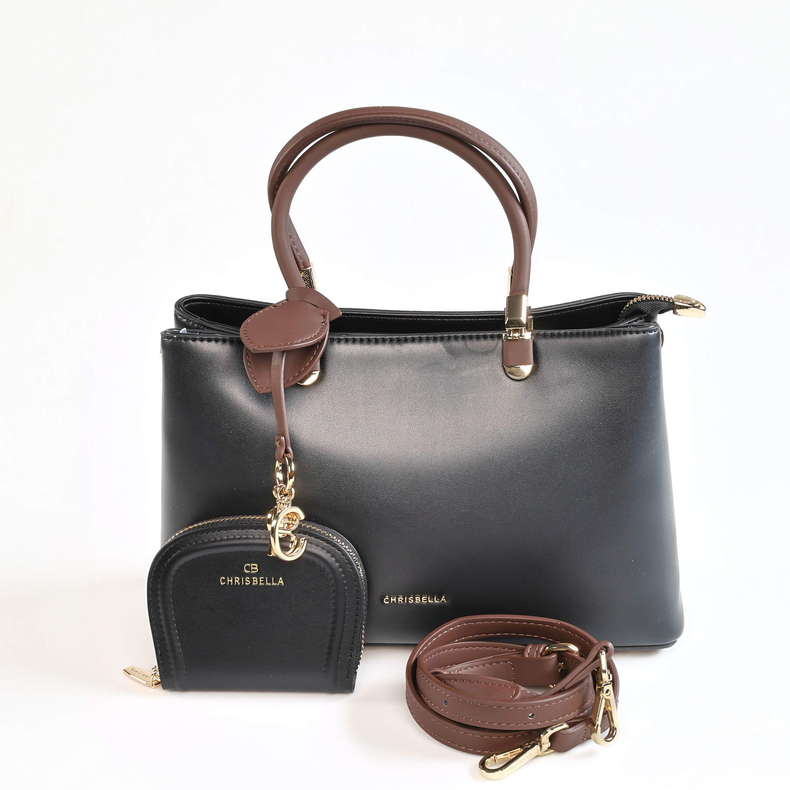 MA-3176-MANoir-248-82 Lessa – Sac à main en Noir – Image 1