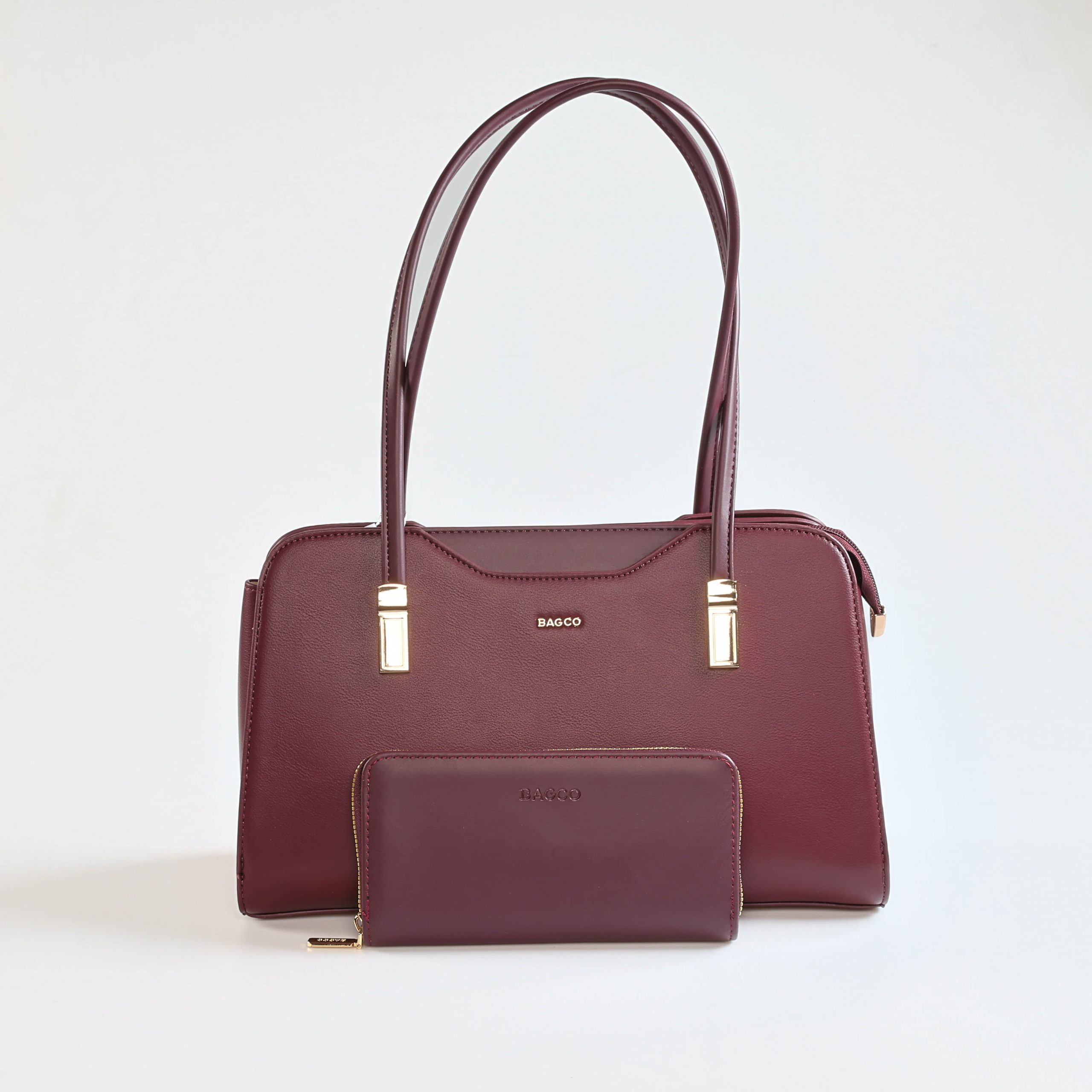 MA-4065-MABordeau-107-21 Lessa – Sac à main en Bordeau – Image 1