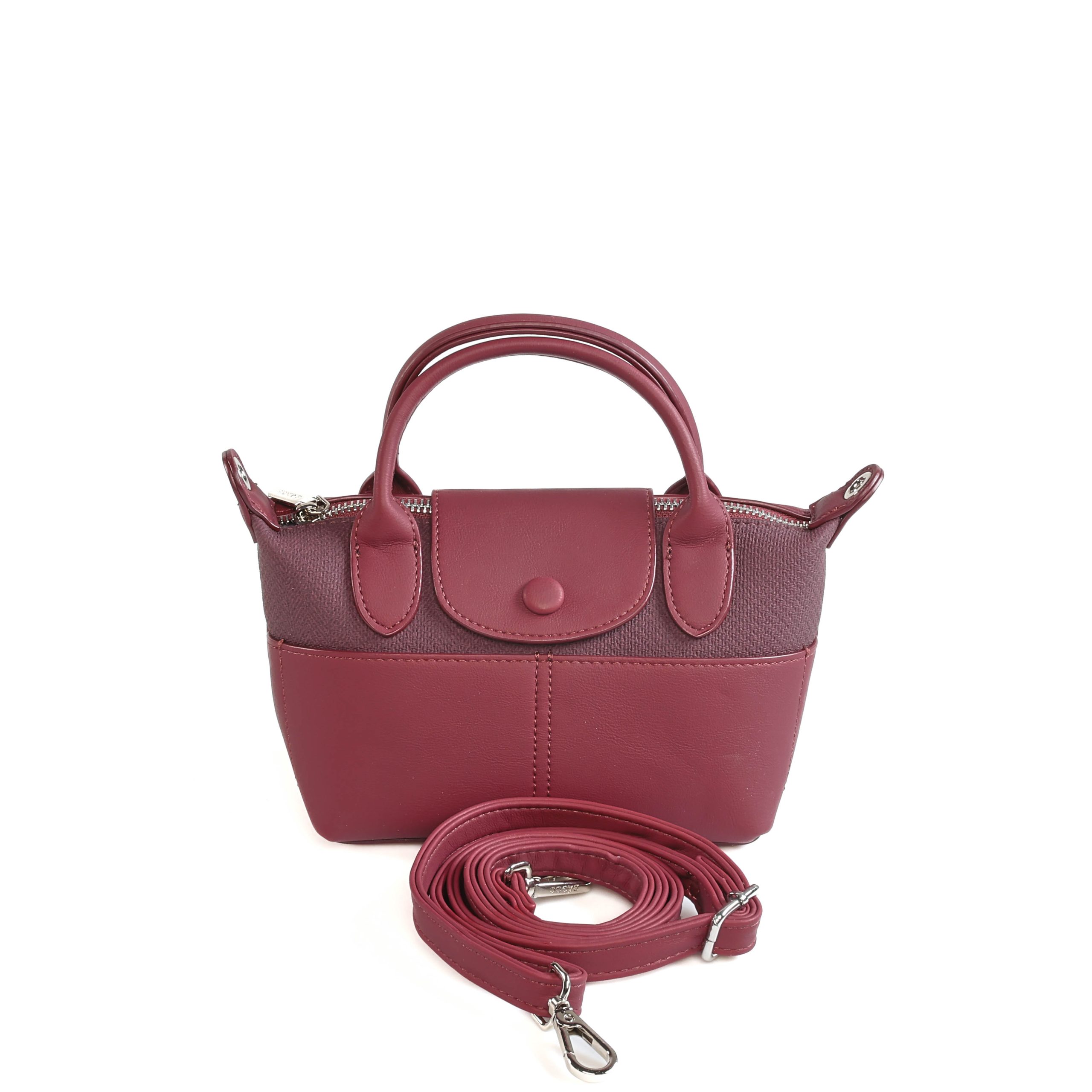 MA-5112-MABordeau-164-12 Rania – Sac à main en Bordeau – Image 1