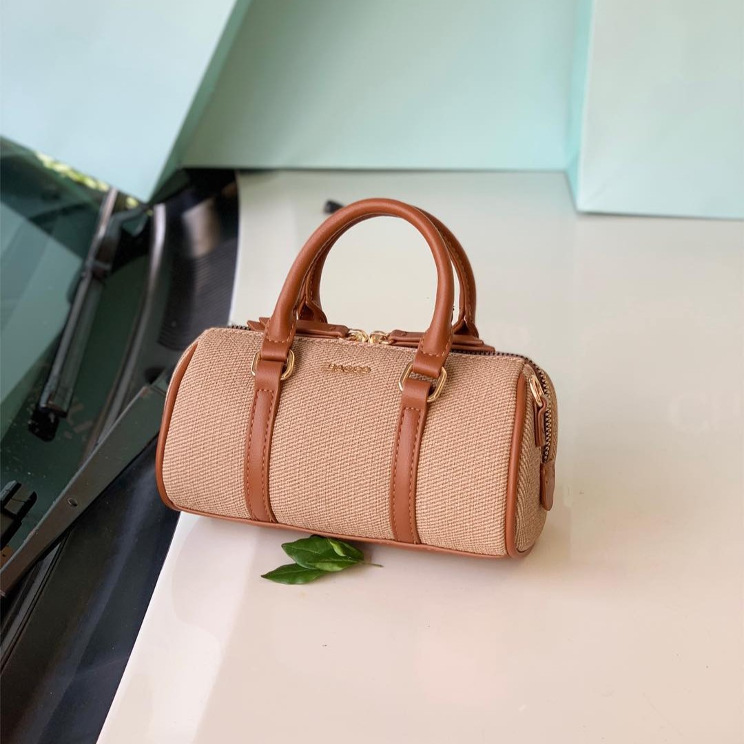 MA-8018-MAKaki Vina – Sac à main en Kaki – Image 1