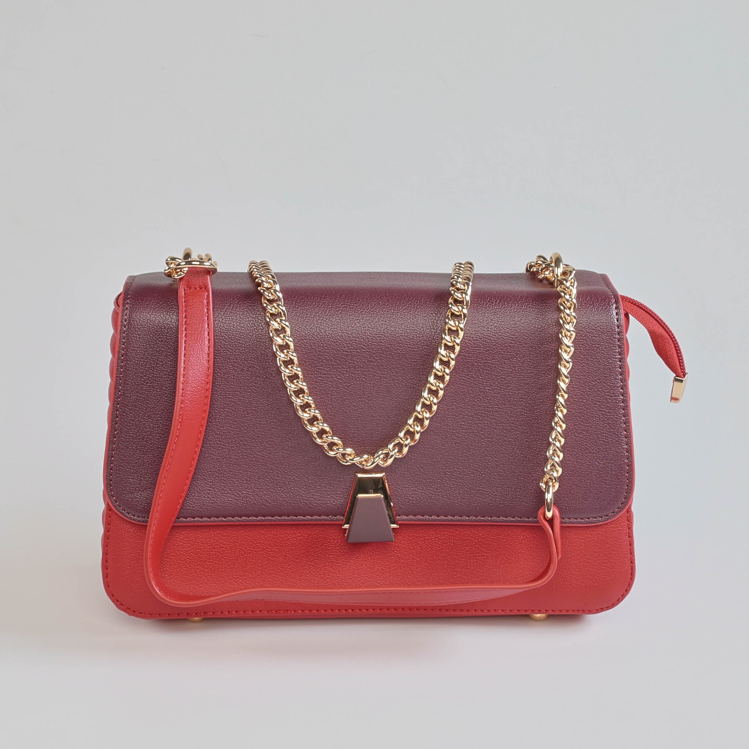 MA-9007-MARouge-132-120 Stylia – Sac à main en Rouge – Image 1