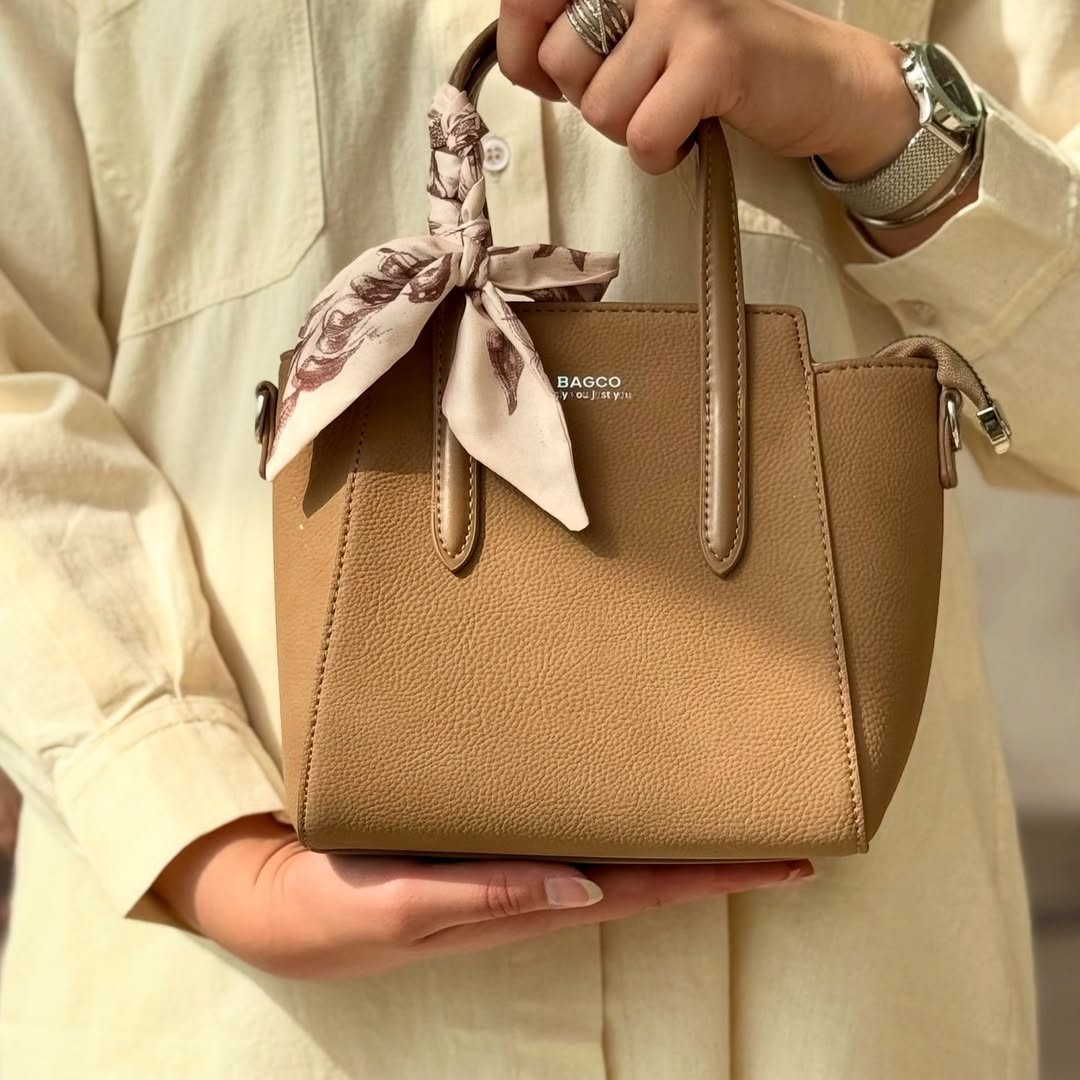 MA-9123-MAKaki Mila – Sac à main en Kaki – Image 1