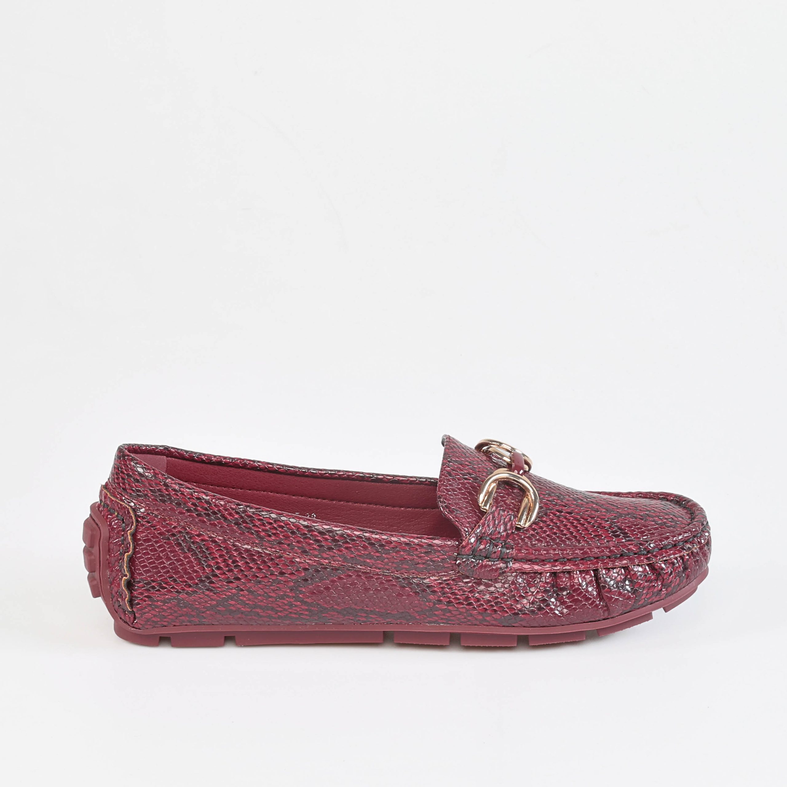 TT-1610-SERouge-38-092-85 Savana – Mocassins Femmes en Rouge – Image 1
