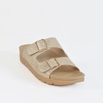 Easy Life  – Sandales confort femmes en Beige – Image 4