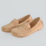 Basic – Mocassins Femmes en Beige – Image 4