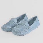 Basic – Mocassins Femmes en Bleu – Image 4