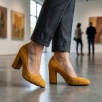 Classy Escarpin en Jaune