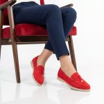 OPERA - Mocassins en Rouge