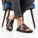 Zen - Sandales Hommes 100% Cuir en Marron – Image 2
