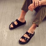 Dune Walker - Sandales Hommes en Nubuck Noir
