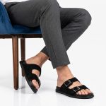 Dune Walker - Sandales Hommes en Nubuck Noir – Image 2