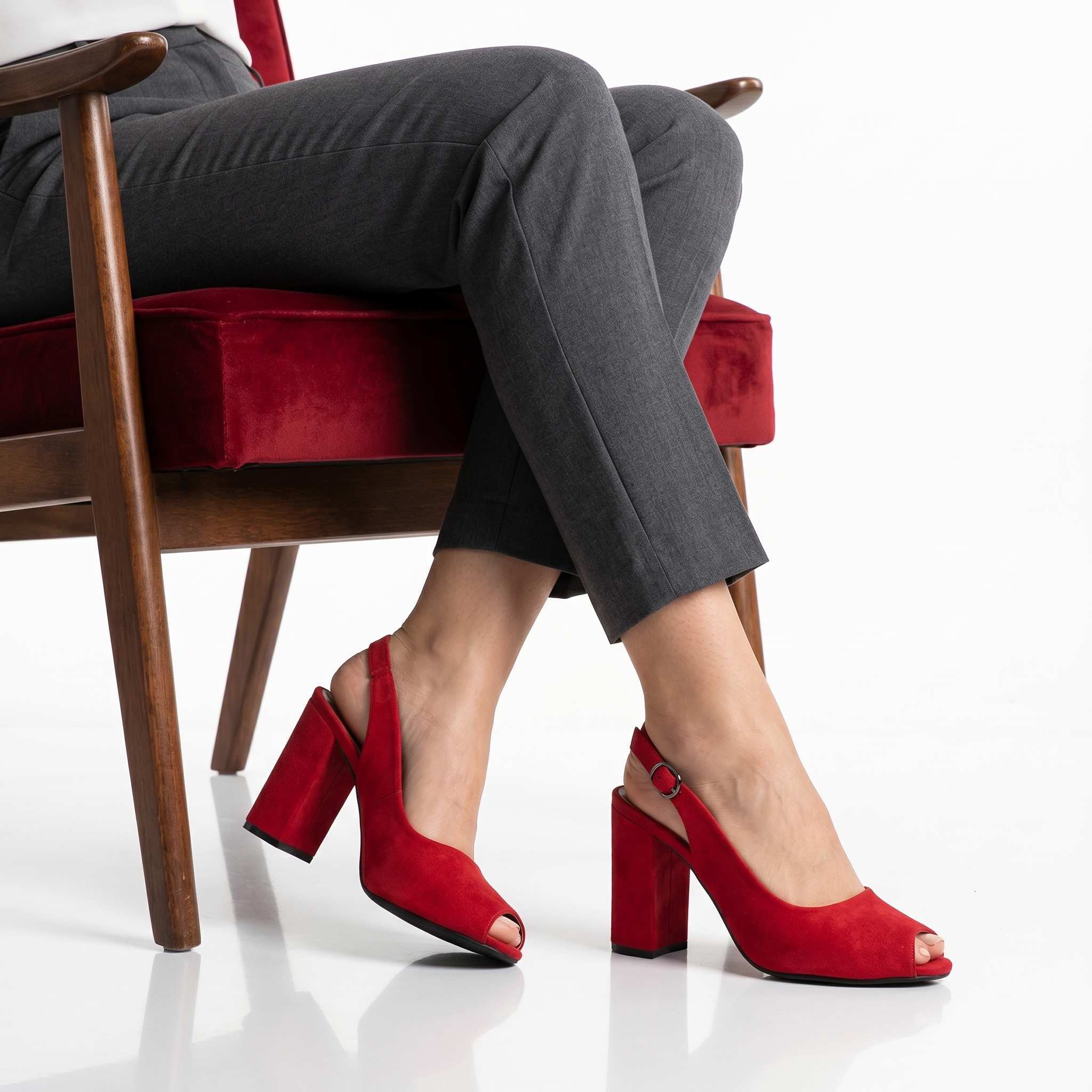 FA-113-FDRouge-37_1 NYX - Sandales à talons - Rouge – Image 1