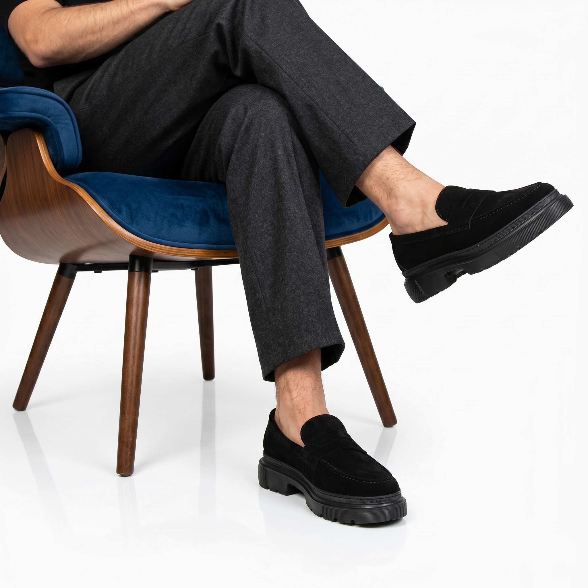 HC-015-DAIMNoir-40_1 (2) Derby – Derbies Hommes en Noir – Image 1