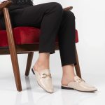 Galia – Mules Femmes en Beige – Image 2
