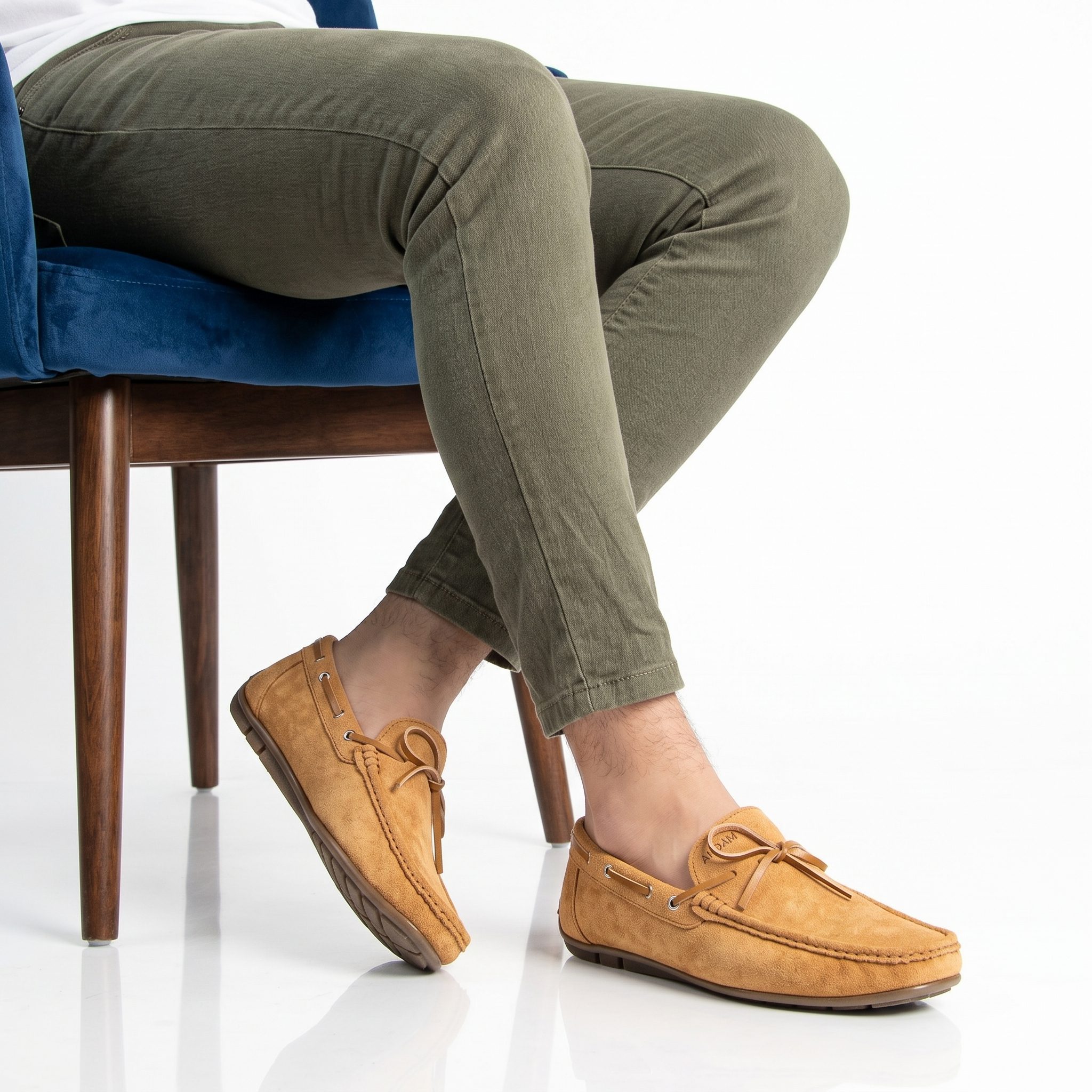S19-270-DAIMCamel-41_1 Escapade – Mocassins Hommes en Camel – Image 1