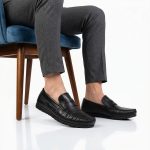 Mocasso – Mocassins Homme en Noir – Image 2