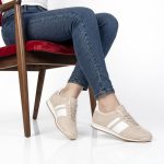 FELLA – Baskets Femmes en Beige – Image 2