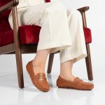 Tassel – mocassins femmes en Tabac – Image 2