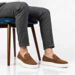 Urbain – Mocassins Hommes en Tabac – Image 2