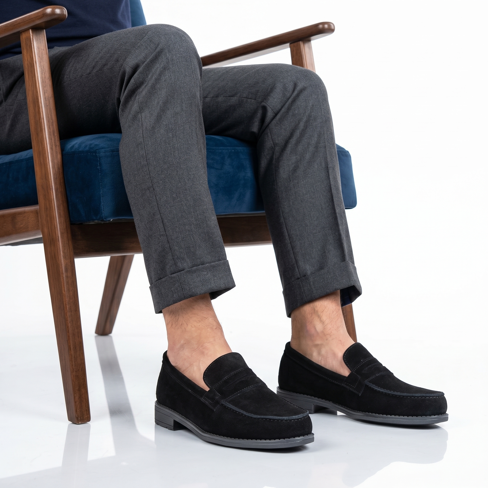 YO-38-DAIMNoir-40_1 RIAD – Mocassins Hommes en Noir – Image 1